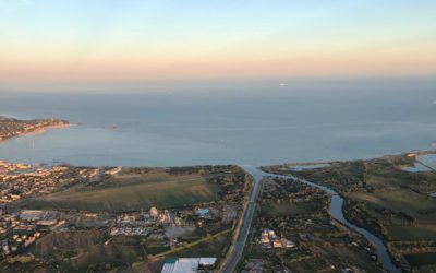 Photo de Fréjus en paramoteur